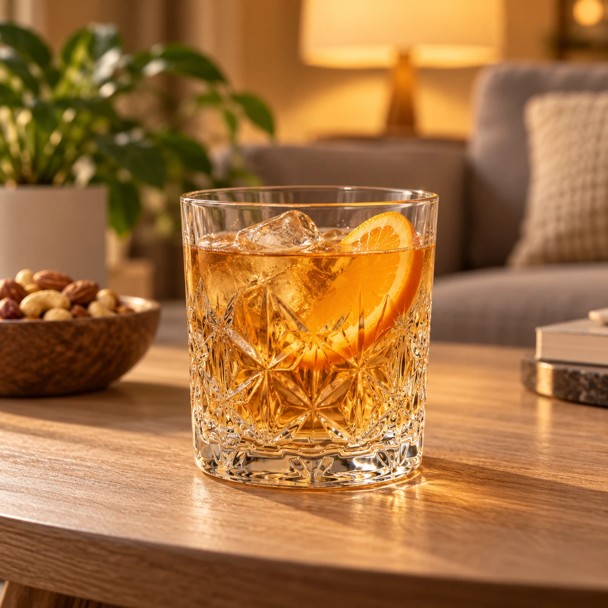 Crystal-Cut Glass Tumbler Set of 6 - view 4